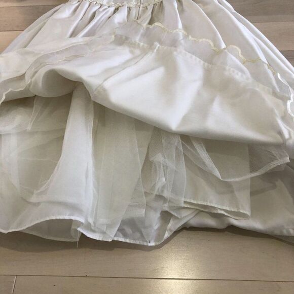 Vintage Dorissa Nicole Girls Dress size 10 White - Picture 6 of 8